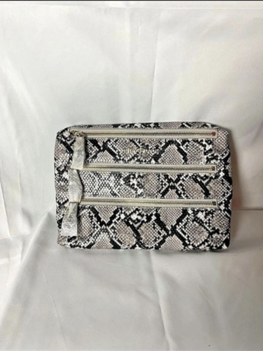 NWT Lily Jade Sleek Pack Python Snakeskin Vegan Leather Belt Crossbody Bag